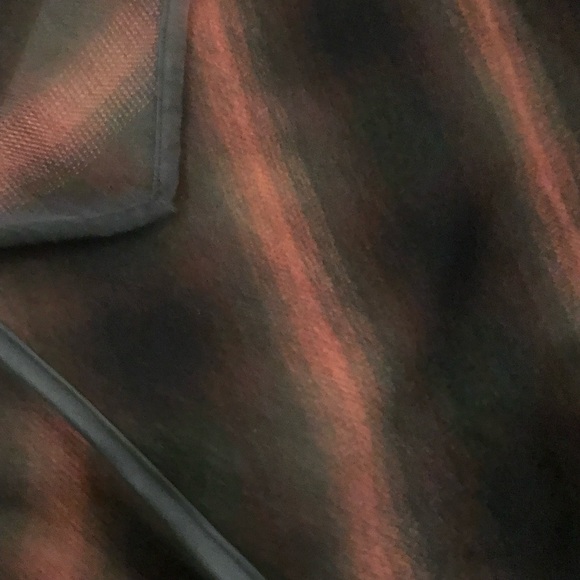 Flannel Faux Leather Trimmed Urban Outfitters BB DAKOTA jacket XS WOOL - Picture 3 of 4